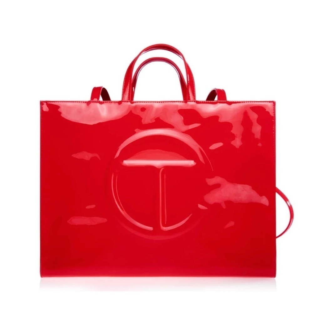 Large patent leather Telfar